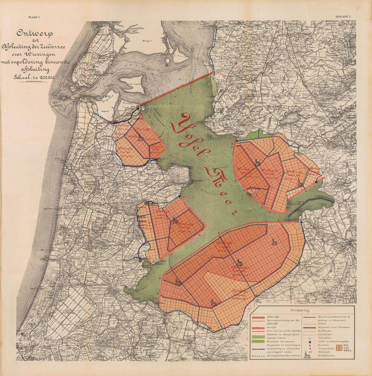 Ontwerp afsluiting Zuiderzee