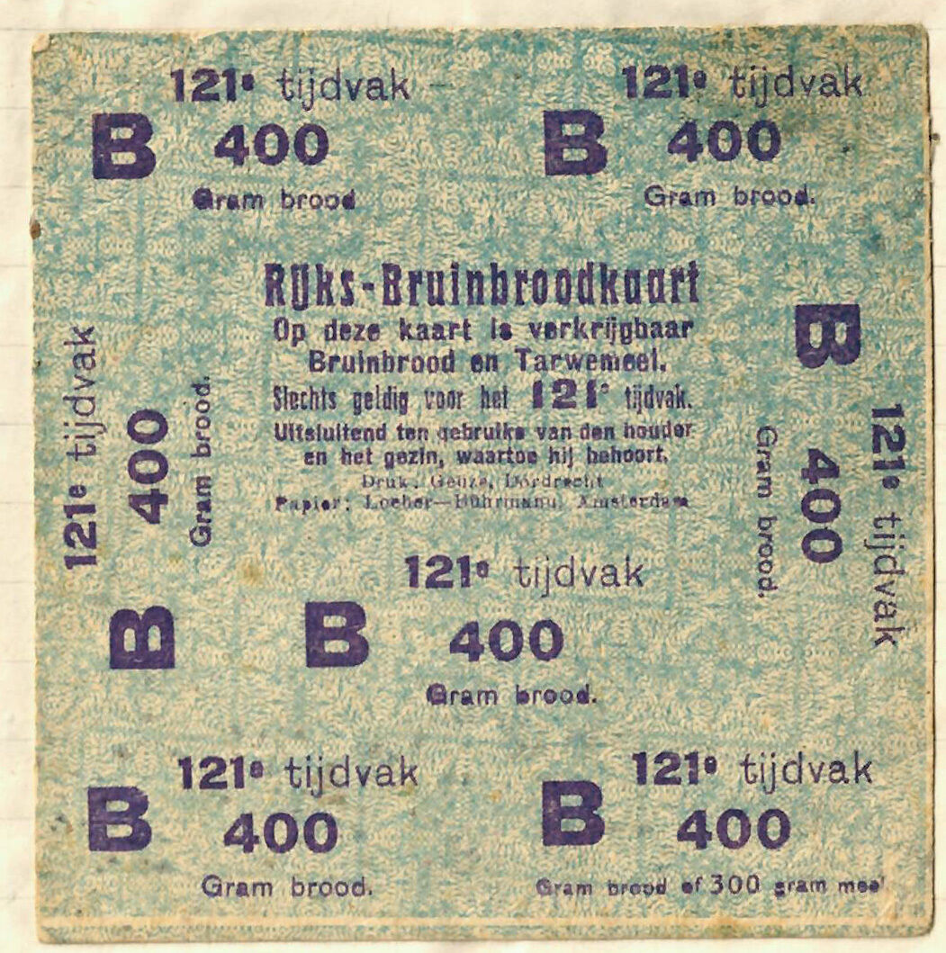 Rijks bruinbroodkaart